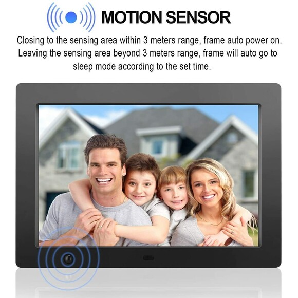 Flyamapirit Digital Picture Frame 10.1 Inch Digital Photo Frame with 1280x800 IP - Picture 6 of 9